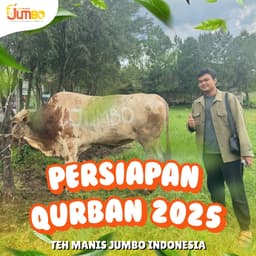 Teh Manis Jumbo Indonesia Bersiap Menyambut Qurban 2025